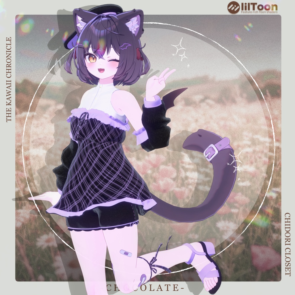 【3アバター対応】 Sweet Lapin 【3D衣装モデル】