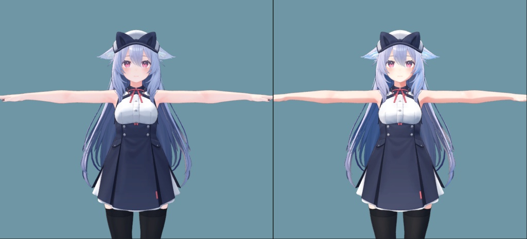 LilToon_肌の影マテリアル