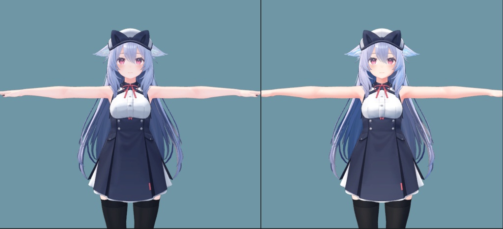 LilToon_肌の影マテリアル