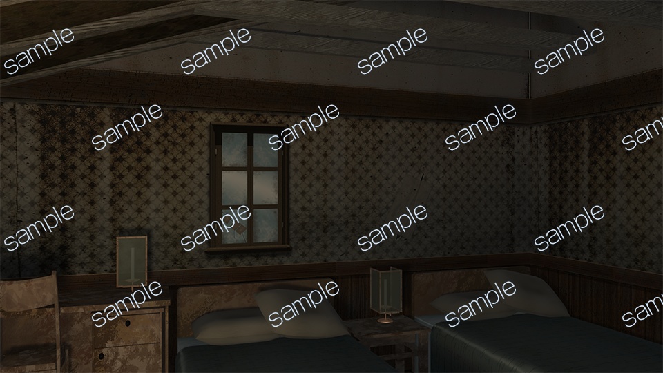 薄汚れた宿 ロウソク版