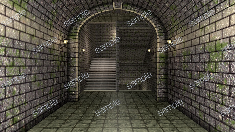 ダンジョン風背景