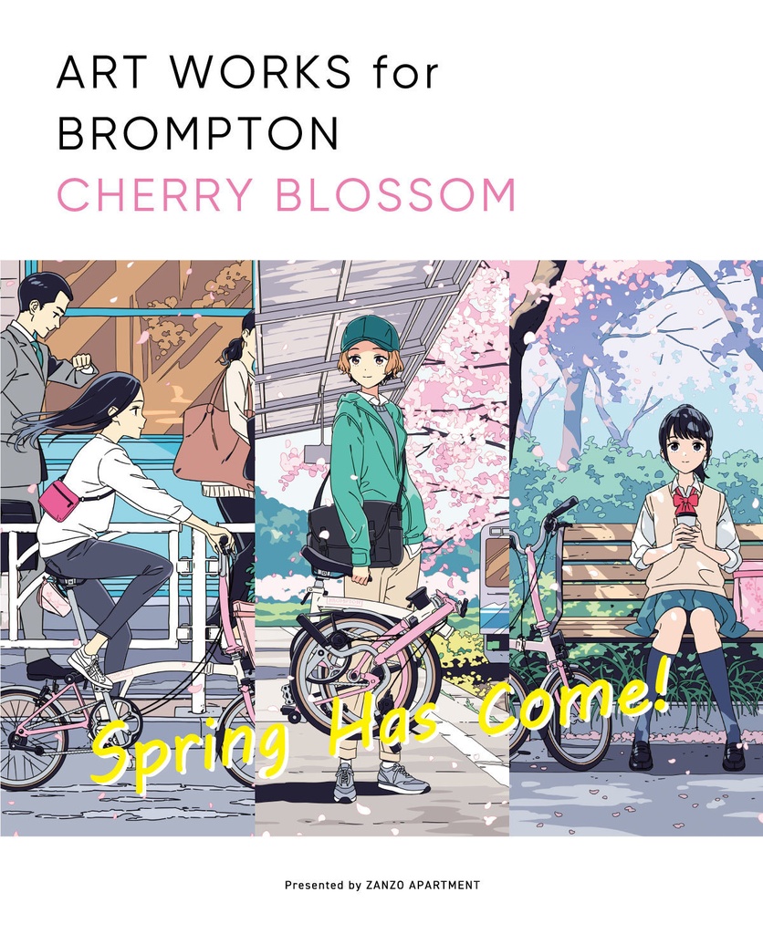 ART WORKS for BROMPTON CHERRY BLOSSOM