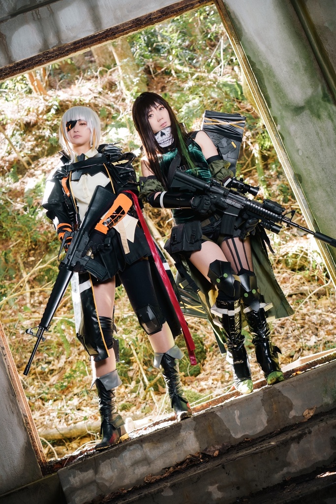 【DL版】C101新刊セット!ドルフロまとめ写真集+ROM/M16M4写真集/リゼロROM