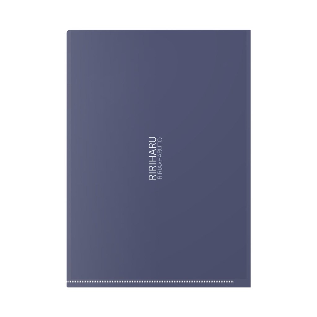 ハンモックりりはるクリアファイル