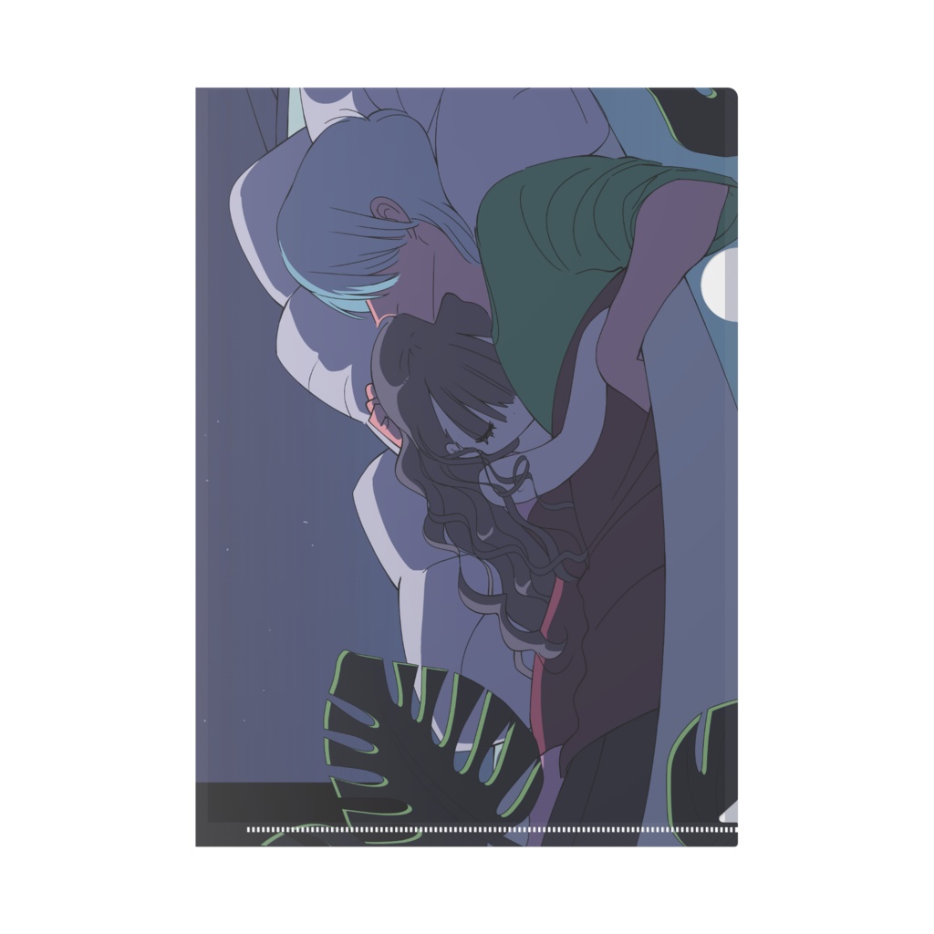 ハンモックりりはるクリアファイル