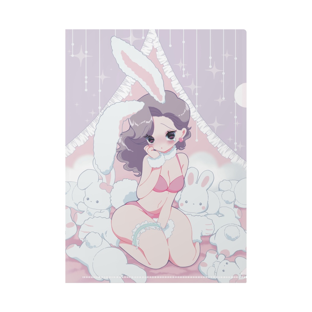 るりばにクリアファイル