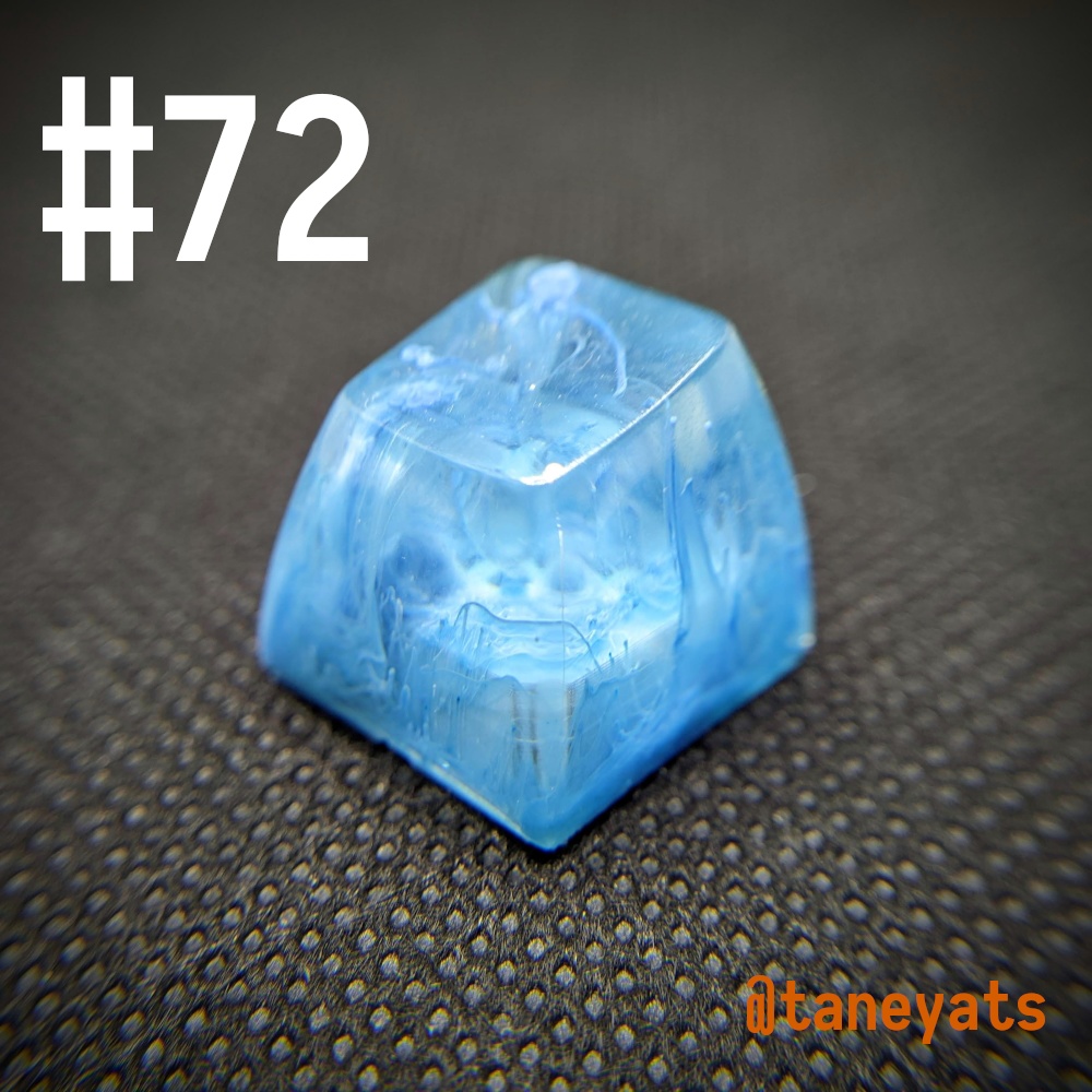 クリアレジンアートキーキャップ