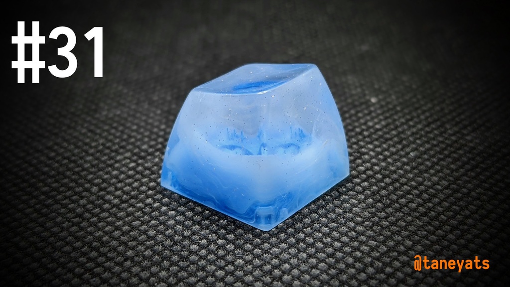 【完売御礼】納涼レジンアートキーキャップ