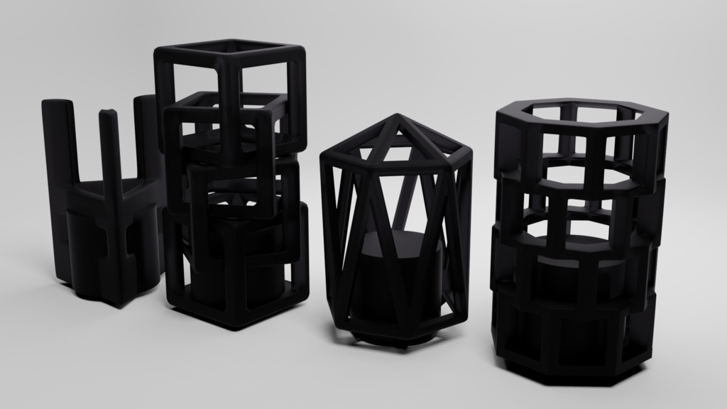 レジンパターンノブ(直径18mm以下)