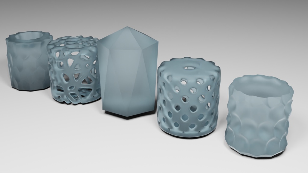 レジンパターンノブ(直径18mm以下)