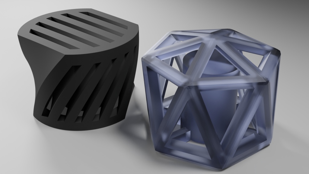 レジンパターンノブ(直径22mm)