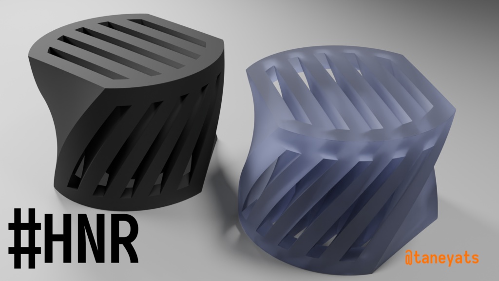 レジンパターンノブ(直径22mm)