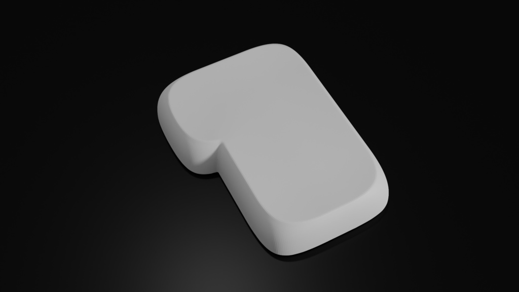 白玉プロファイルキーキャップ