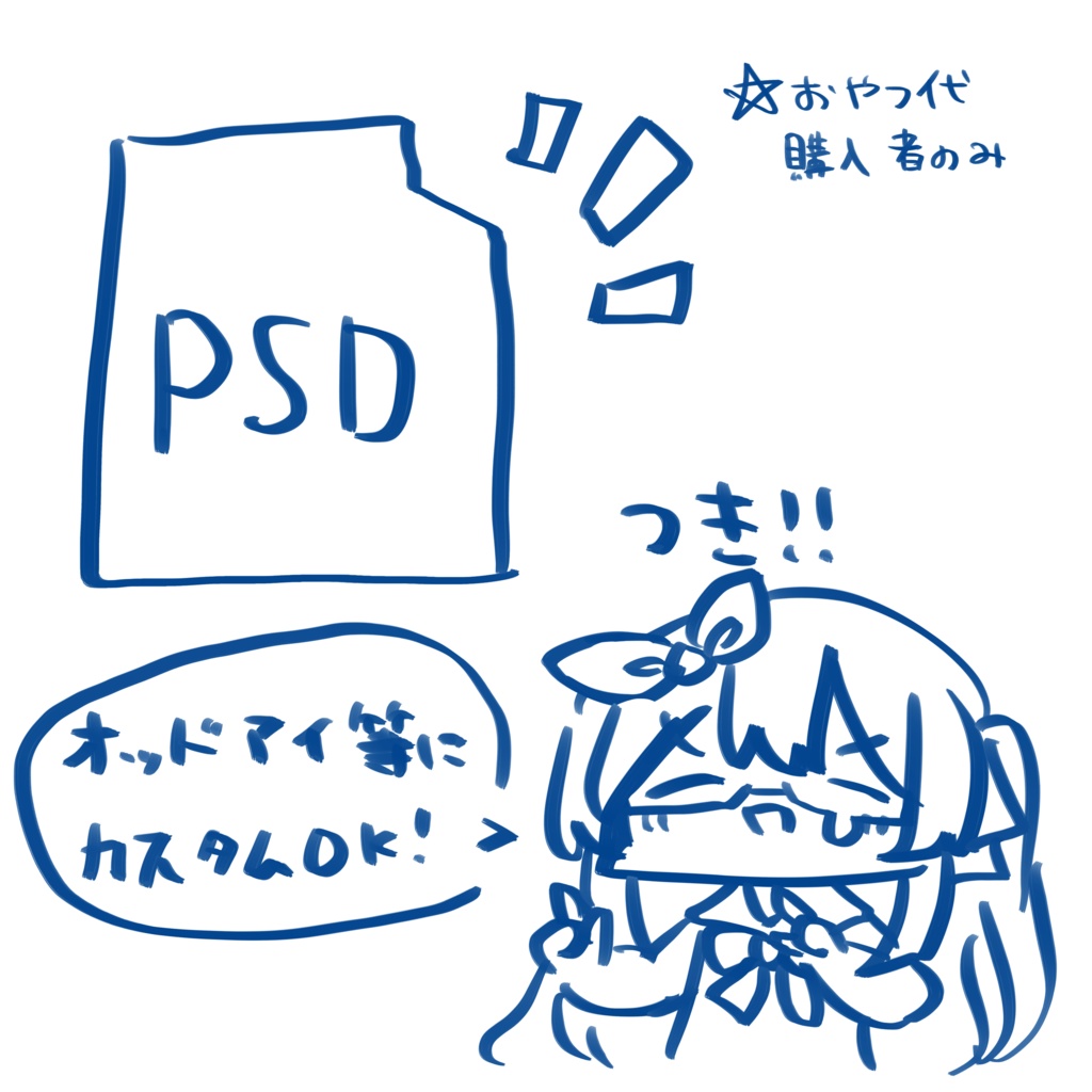 【3アバター対応】STARRY EYE TEXTURE