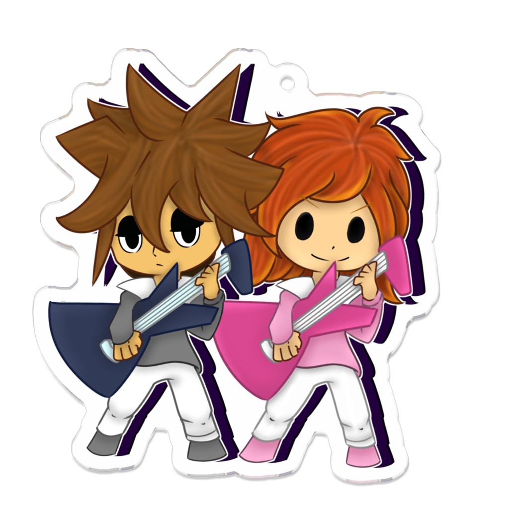 ロッカー師弟  アクリルキーホルダー