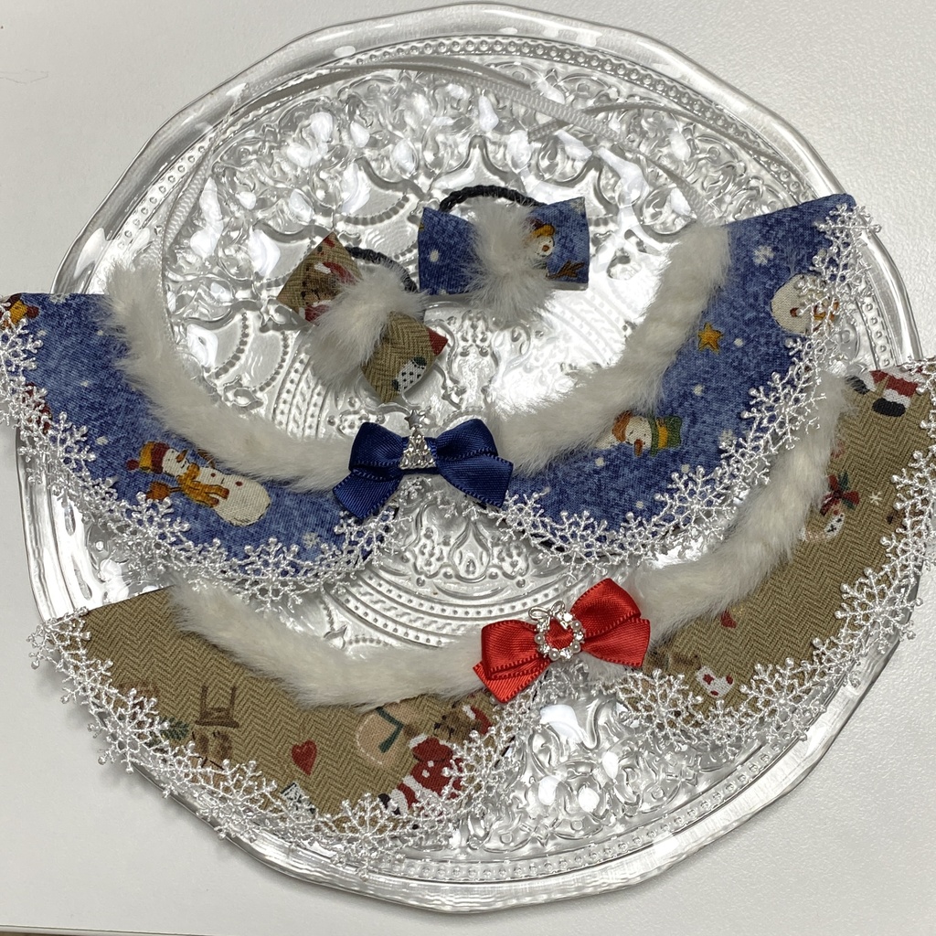 クリスマスふわふわぬいケープセット