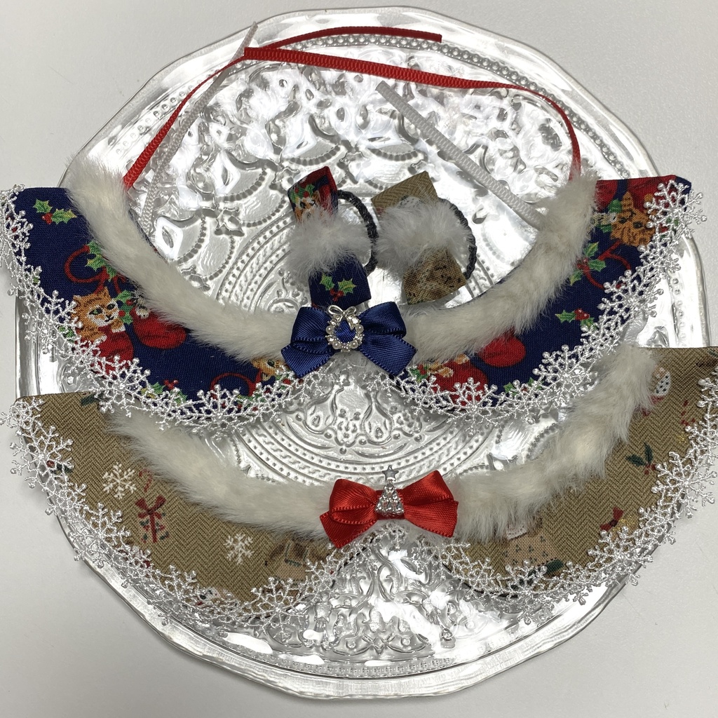 クリスマスふわふわぬいケープセット