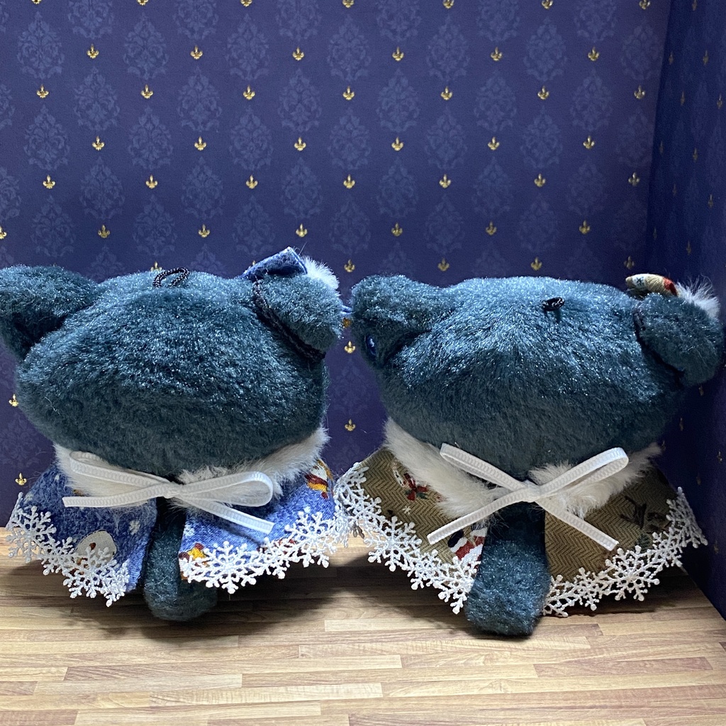 クリスマスふわふわぬいケープセット