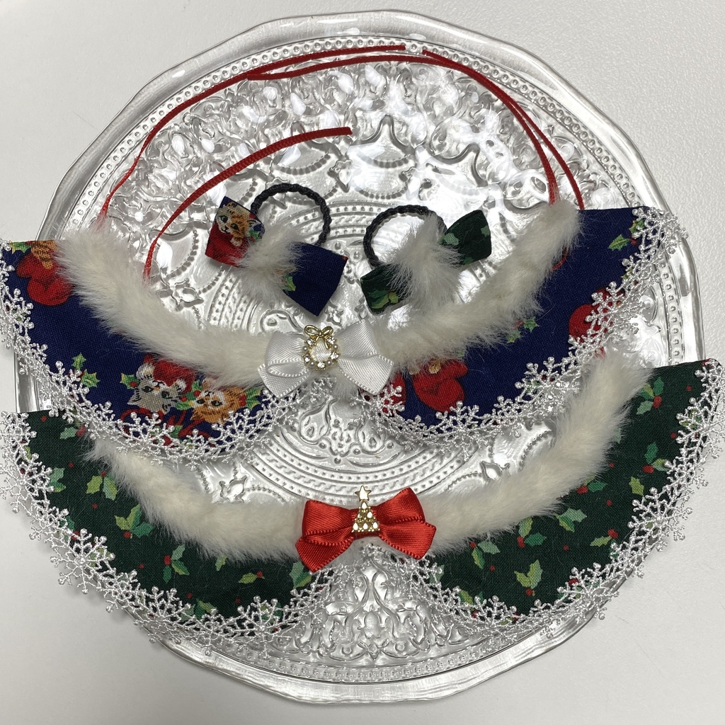 クリスマスふわふわぬいケープセット