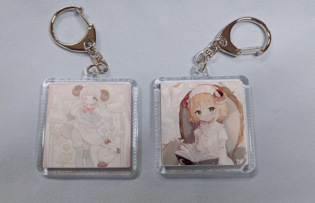 【胡桃沢ひまり オリジナル記念グッズ 】アクリルキーホルダー２種セット