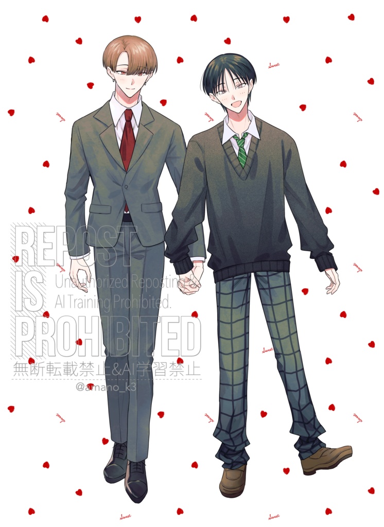 【創作BL】なないち等身アクスタ