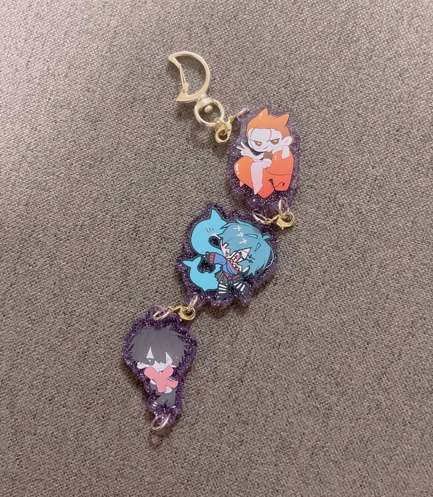 ひづきも連結アクキー