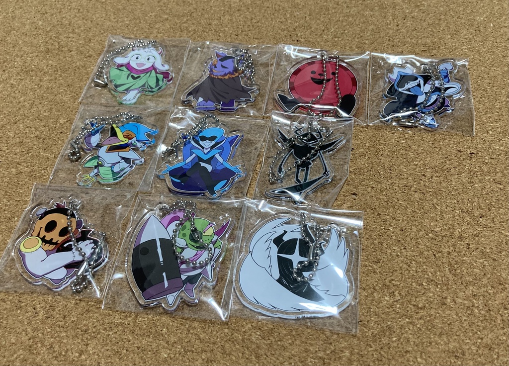 【ノコチップ代理販売】DELTARUNE アクリルキーホルダー
