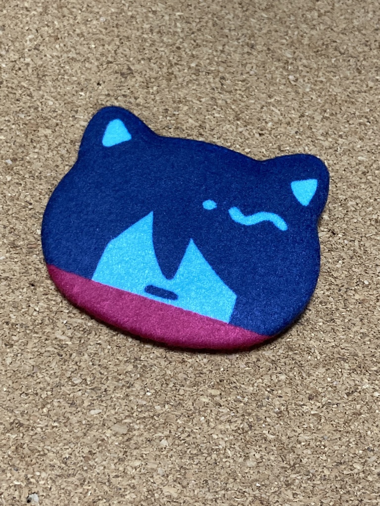 DELTARUNE 布缶バッジ