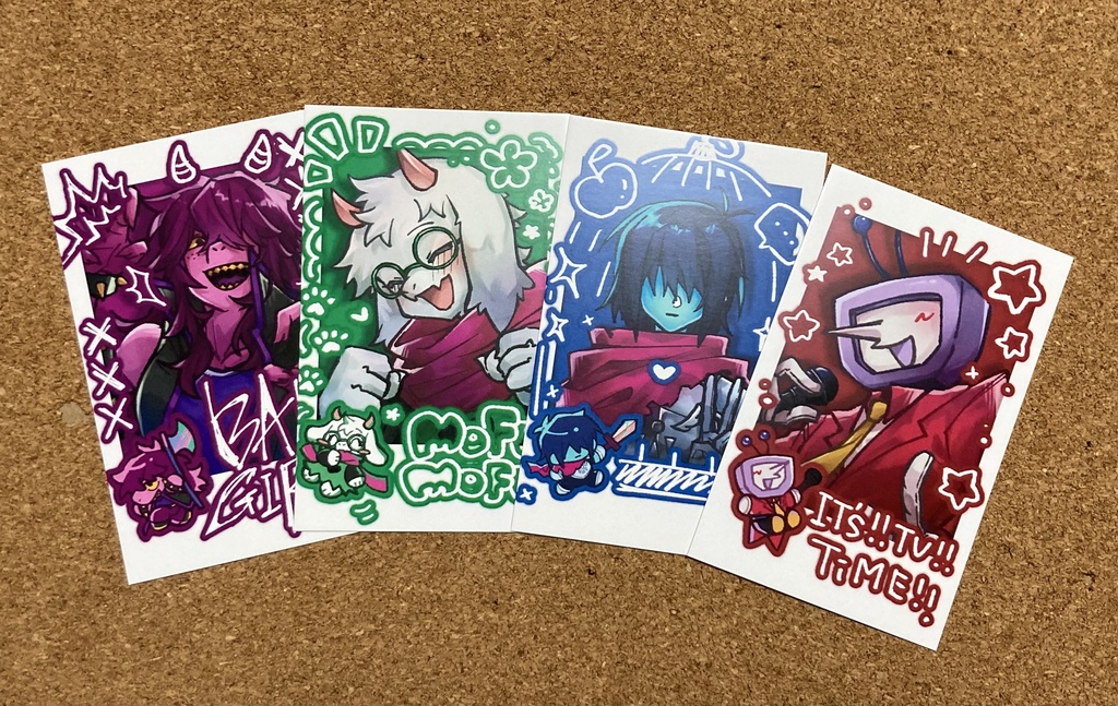 DELTARUNE  チェキ風カード