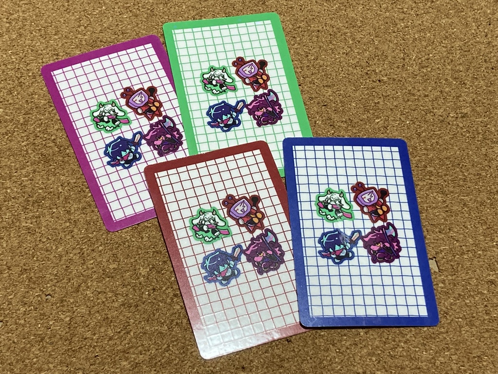 DELTARUNE チェキ風カード(キラキラ)