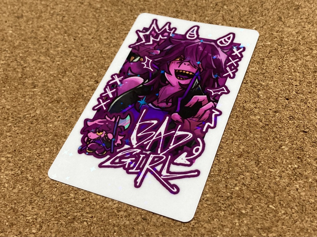 DELTARUNE チェキ風カード(キラキラ)