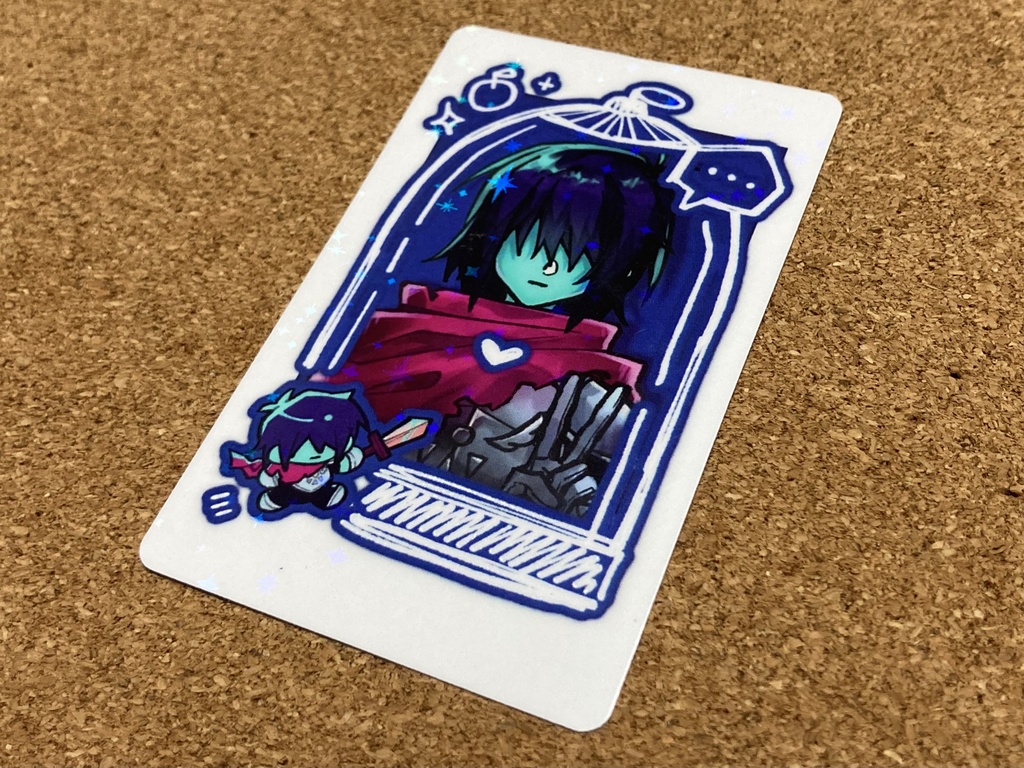 DELTARUNE チェキ風カード(キラキラ)