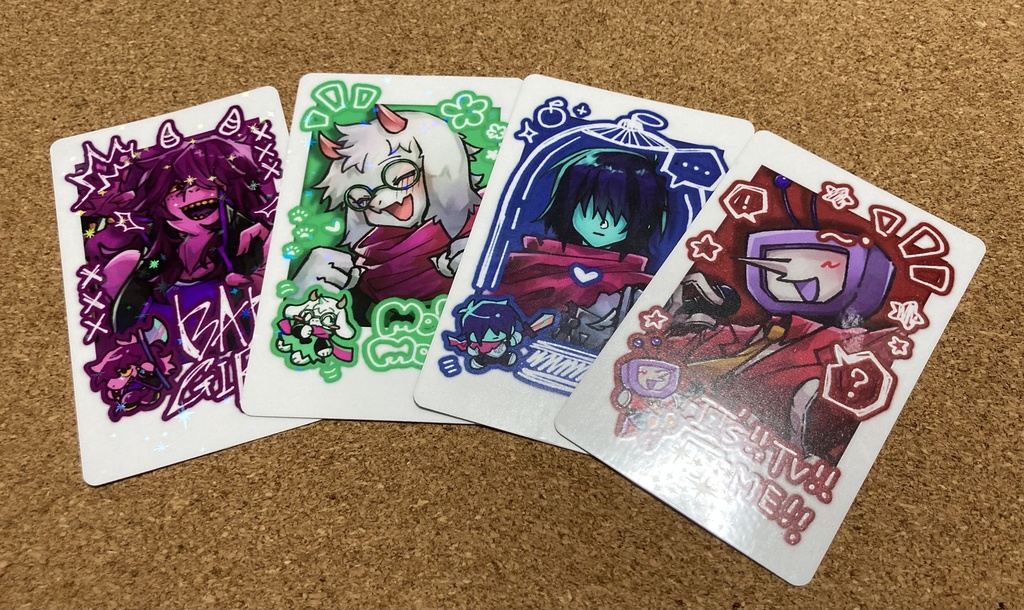 DELTARUNE  チェキ風カード（キラキラ）