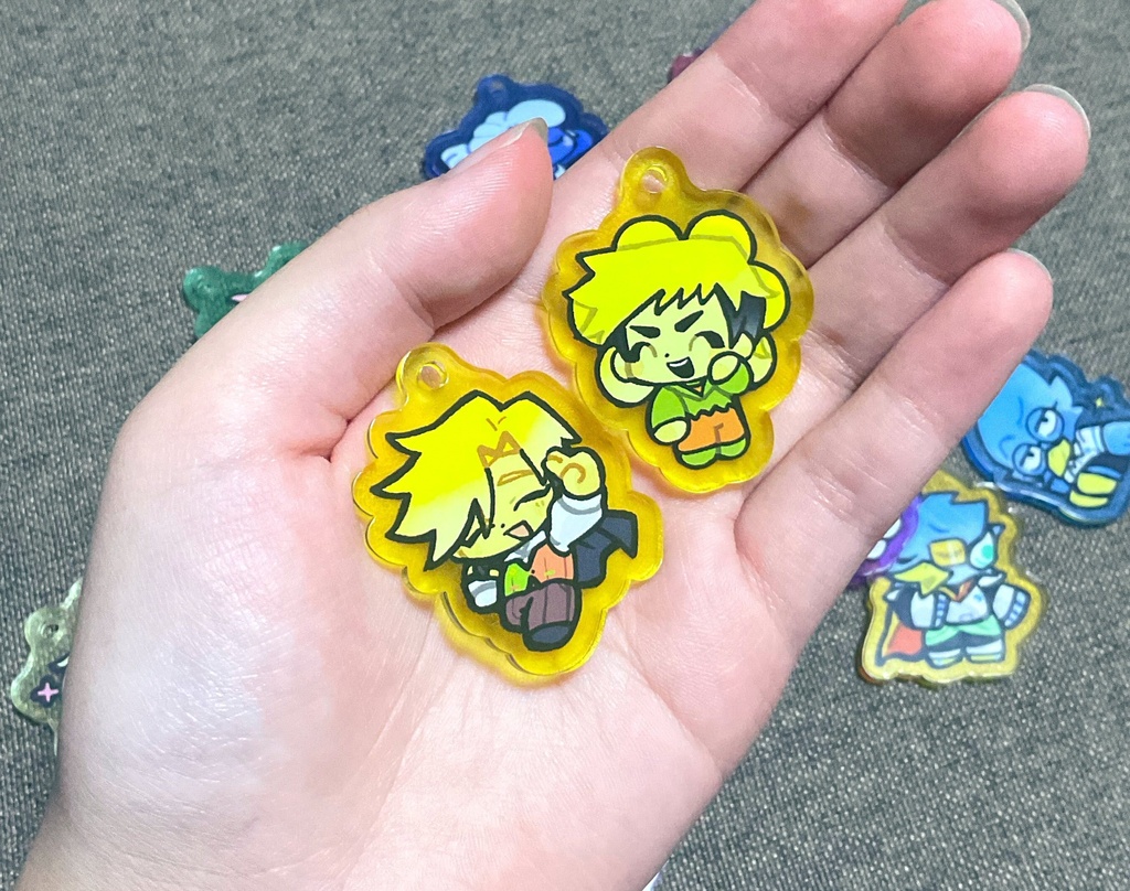 【各種一点まで】Deltarune ミニアクリルキーホルダー