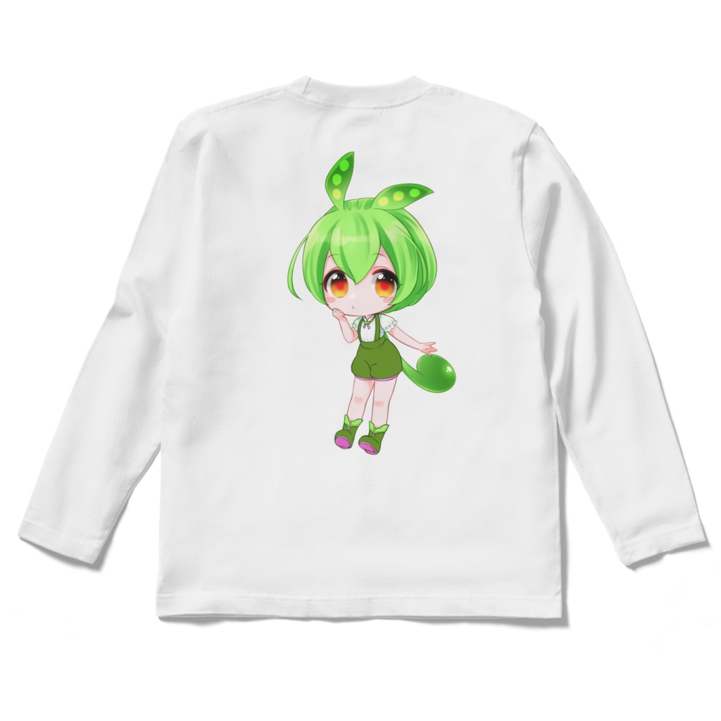 ずんだもんロンT バックプリント