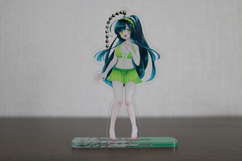 アクリルキーホルダースタンド東北ずん子水着