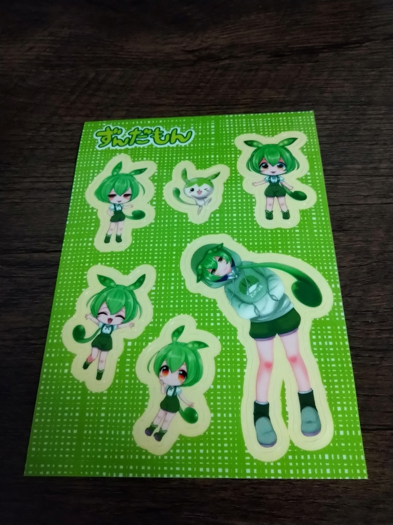 在庫一掃処分セール価格★限定1セットΣ(゚Д゚;≡;゚д゚) ★お得セット★ずんだもん★ アクキーアクスタPETシールセット