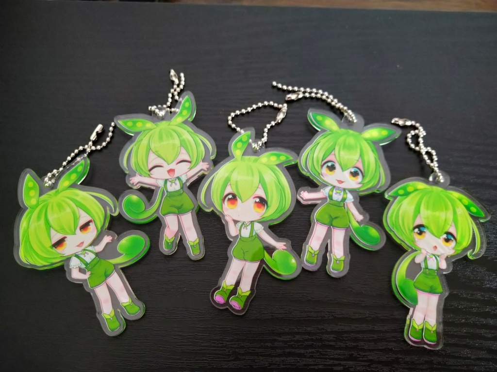 在庫一掃処分セール価格★限定1セットΣ(゚Д゚;≡;゚д゚) ★お得セット★ずんだもん★ アクキーアクスタPETシールセット