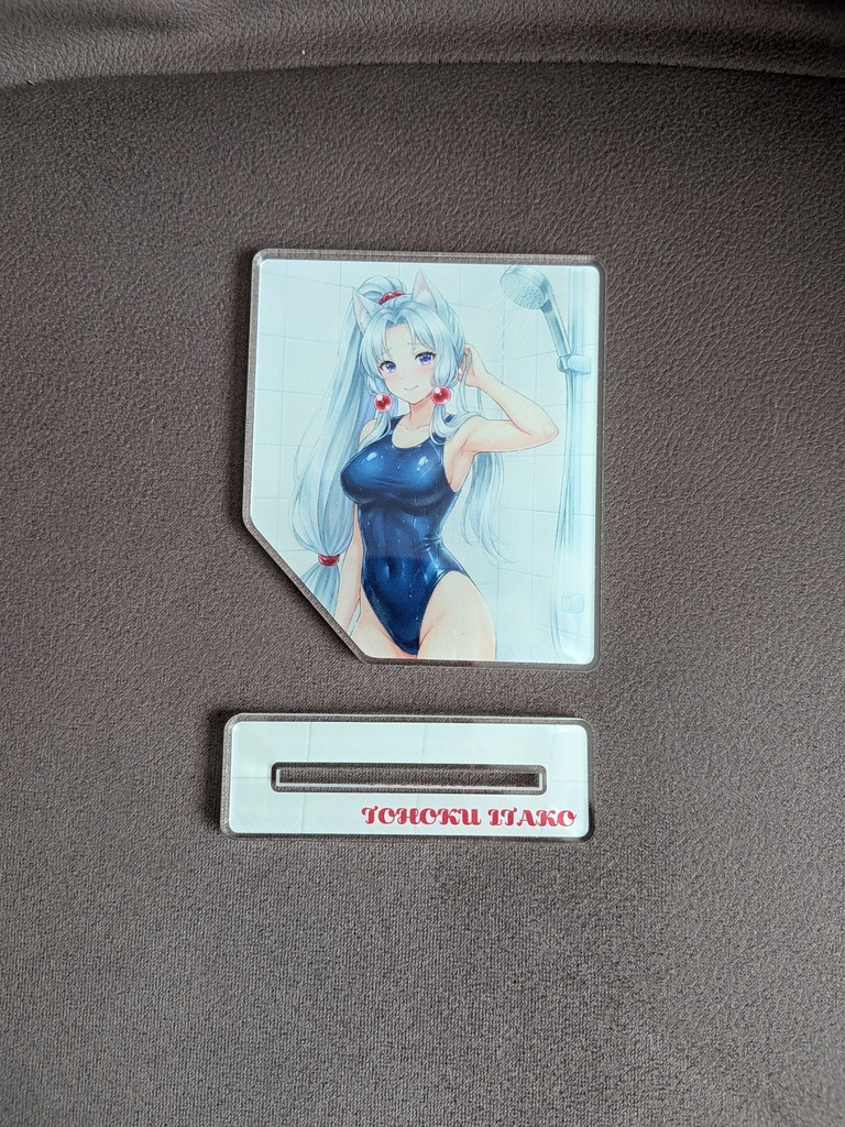 東北イタコ アクリルスタンドコースター ~シャワータイムver.~