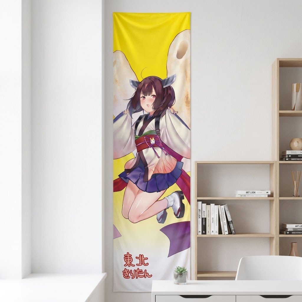 ★ずん子&きりたん★蔵出しスペシャルセット★ 幻の等身大布ポスター入り!