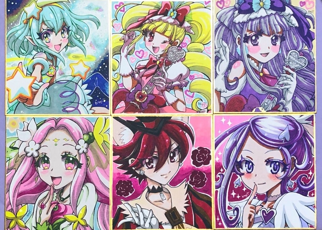 リクエストミニ色紙