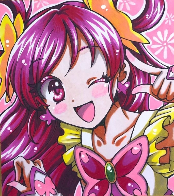 リクエストミニ色紙