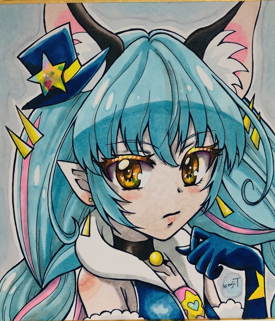 リクエストミニ色紙