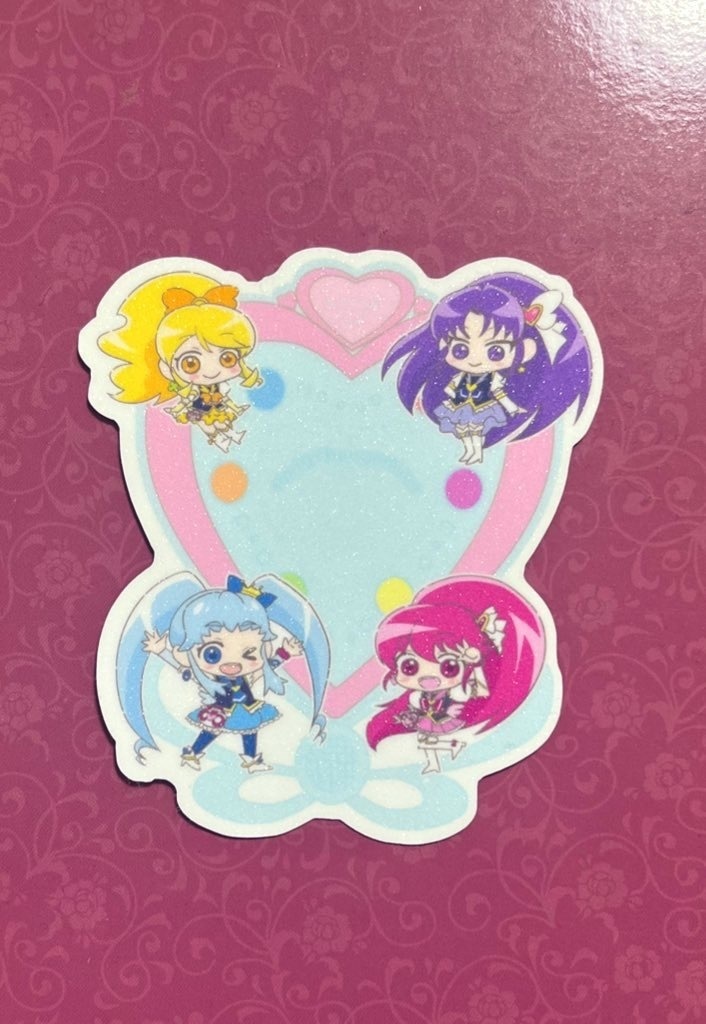 プリチェンミラー風ダイカットシール（普通郵便）