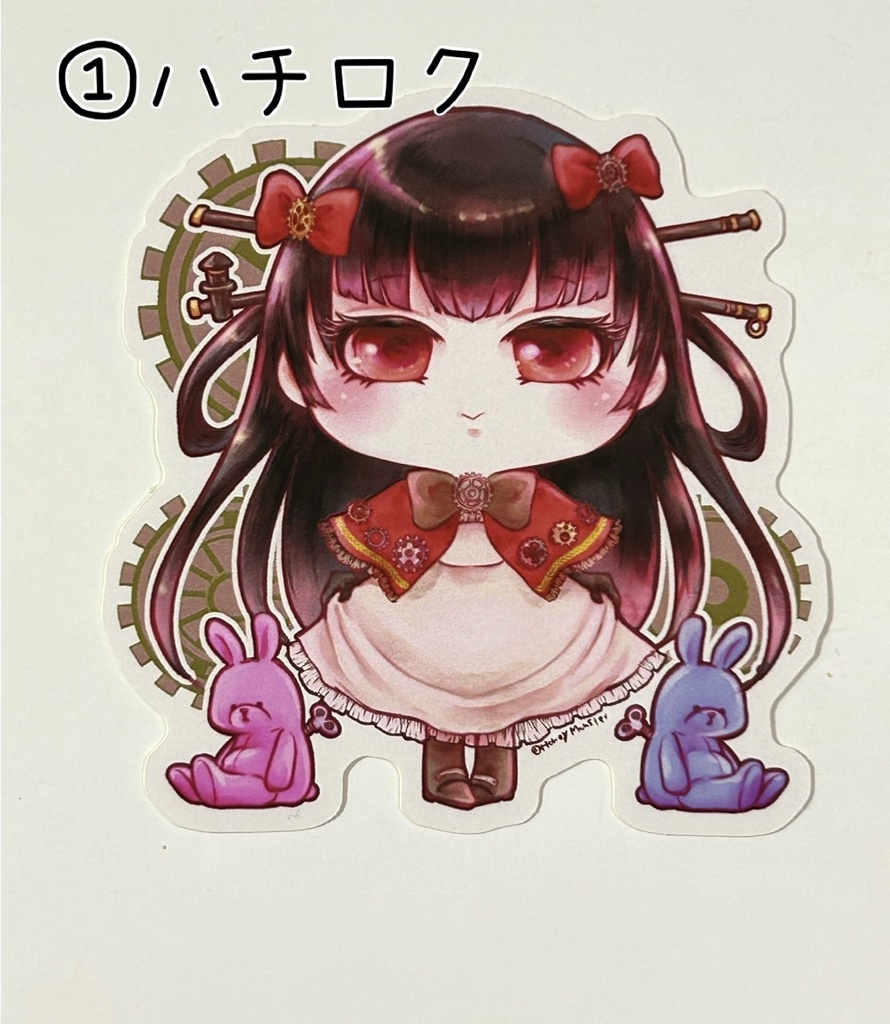 オリジナル衣装ステッカー