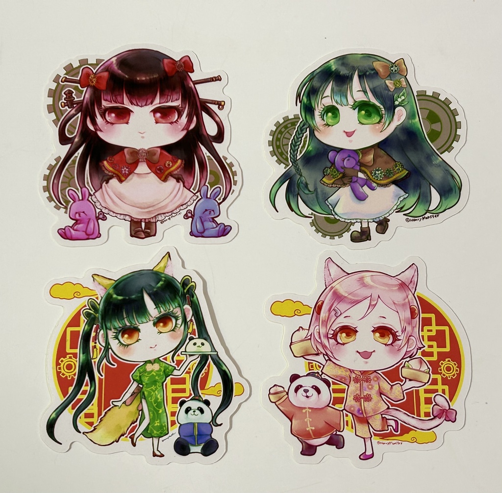 オリジナル衣装ステッカー