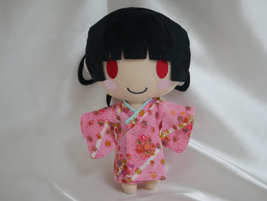 金彩ちりめん着物・ピンク★本体のみ★