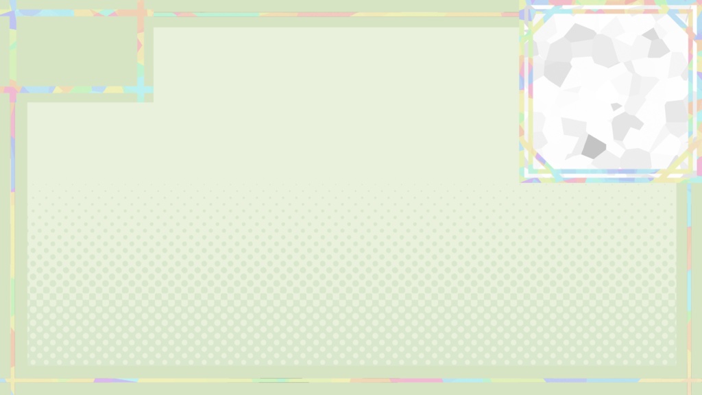 【無料配布】OBS配信素材パック|背景・枠・時計背景・作品展示枠(基本2色+カラーバリエーション)