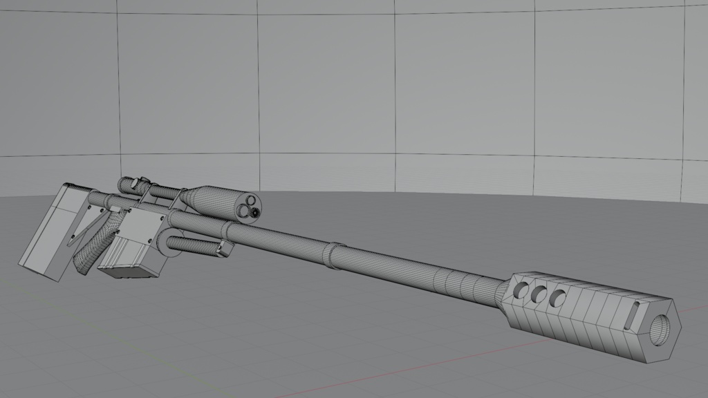 YOKO LITTNER SNIPER RIFLE | ヨーコ・リットナー スナイパーライフル | Gurren Lagann