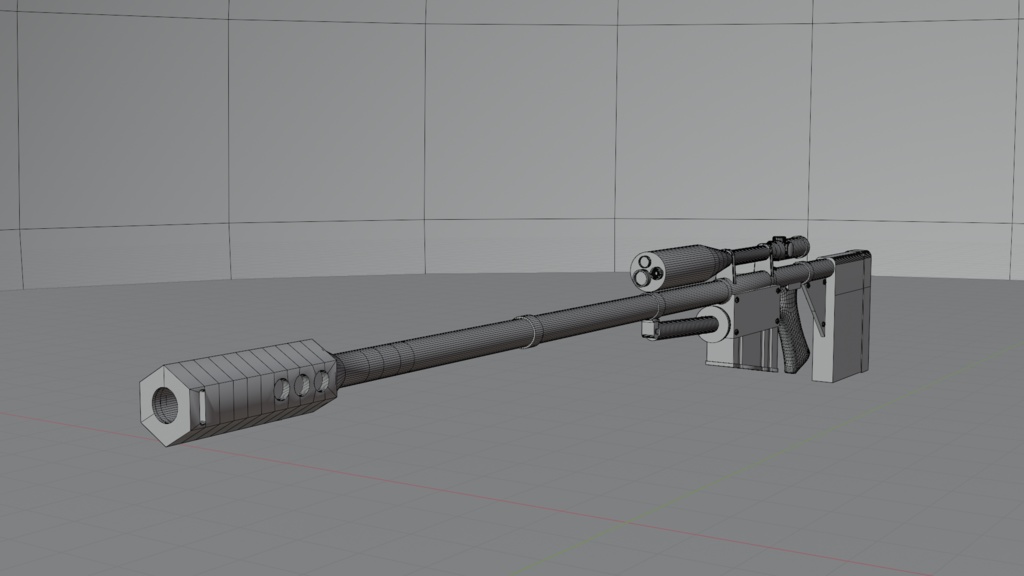 YOKO LITTNER SNIPER RIFLE | ヨーコ・リットナー スナイパーライフル | Gurren Lagann